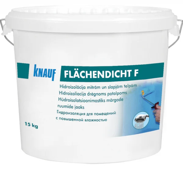 KNAUF Flachendicht F kaučuka hidroizolācija